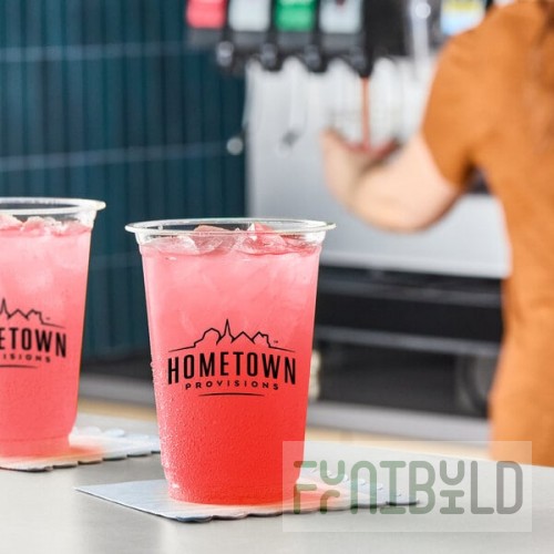 Hometown Provisions Pink Lemonade Syrup 5 Gallon Bag in Box