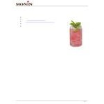 Monin Premium Pomegranate Flavoring / Fruit Syrup 750 mL Monin Premium Pomegranate Flavoring / Fruit Syrup 750 mL