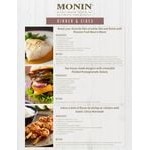 Monin Premium Pomegranate Flavoring / Fruit Syrup 750 mL Monin Premium Pomegranate Flavoring / Fruit Syrup 750 mL