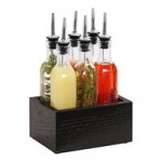 Cal-Mil 3819-87 Cinderwood 2-Compartment Flatware Organizer