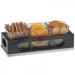 Cal-Mil 3819-87 Cinderwood 2-Compartment Flatware Organizer