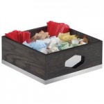 Cal-Mil 3819-87 Cinderwood 2-Compartment Flatware Organizer