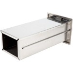 Vollrath 6525-28 Stainless Steel In-Counter Fullfold Napkin Dispenser with Chrome Faceplate Vollrath 6525-28 Stainless Steel In-Counter Fullfold Napkin Dispenser with Chrome Faceplate