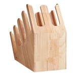Acopa Wood 8-Section Slanted Cup and Lid Organizer