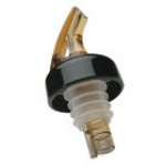 Precision Pours 999 CL C Crystal Clear Free Flow Liquor Pourer with Collar - 12/Pack Precision Pours 999 CL C Crystal Clear Free Flow Liquor Pourer with Collar - 12/Pack
