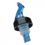 Precision Pours 999 CL C Crystal Clear Free Flow Liquor Pourer with Collar - 12/Pack Precision Pours 999 CL C Crystal Clear Free Flow Liquor Pourer with Collar - 12/Pack