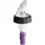 Choice 1.125 oz. 3-Ball Measured Liquor Pourer with Collar - 12/Pack
