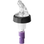 Choice 1.125 oz. 3-Ball Measured Liquor Pourer with Collar - 12/Pack