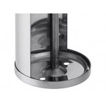 Choice 1/2, 1/3, and 2/3 oz. Adjustable Stainless Steel Sauce Gun / Dispenser with Bottle
