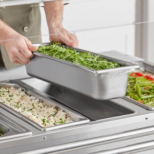 Vollrath 30542 Super Pan V® 1/2 Size Long 4