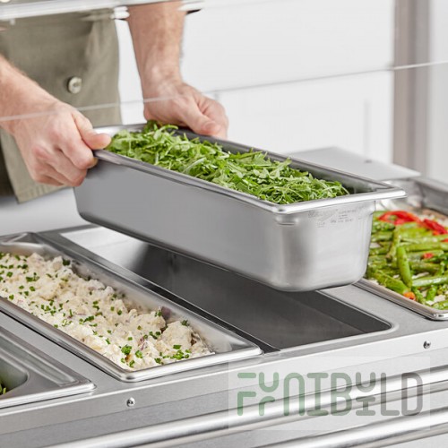 Vollrath 30542 Super Pan V® 1/2 Size Long 4