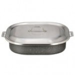 Bon Chef 60004CLDGALAXY Cucina 7 Qt. Galaxy Stainless Steel Roasting Pan with Lid - 15 Bon Chef 60004CLDGALAXY Cucina 7 Qt. Galaxy Stainless Steel Roasting Pan with Lid - 15