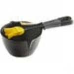 Lodge LMPB21 15 oz. Pre-Seasoned Cast Iron Melting Pot with Silicone Basting Brush