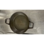 Valor 14 oz. Pre-Seasoned Mini Cast Iron Round Casserole Dish - 12/Case