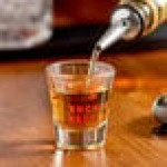 Anchor Hocking 96522AHG18 1 oz. Measuring Glass with Red Print and Graduations