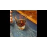 Anchor Hocking 96522AHG18 1 oz. Measuring Glass with Red Print and Graduations