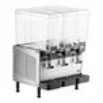 Vollrath VBBE3-37-F Triple 5.28 Gallon Bowl Refrigerated Beverage Dispenser with Fountain Spray Circulation - 115V Vollrath VBBE3-37-F Triple 5.28 Gallon Bowl Refrigerated Beverage Dispenser with Fountain Spray Circulation - 115V