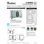 Traulsen CLUC-48R-SD-LR C Series 48 1/4 Traulsen CLUC-48R-SD-LR C Series 48 1/4