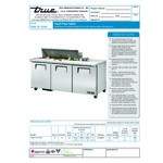 True TSSU-72-12-HC 72 3/8