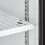 Avantco CRM-5-HC Black Countertop Display Refrigerator with Swing Door - 3.9 Cu. Ft.