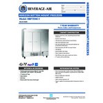 Beverage-Air HBF72HC-1 Horizon Series 75