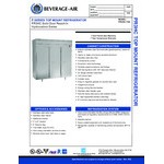 Beverage-Air P-Series PR3HC-1AS 77 3/4 Beverage-Air P-Series PR3HC-1AS 77 3/4
