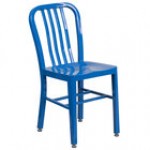 Flash Furniture CH-61200-18-RED-GG Red Metal Indoor / Outdoor Chair with Vertical Slat Back Flash Furniture CH-61200-18-RED-GG Red Metal Indoor / Outdoor Chair with Vertical Slat Back
