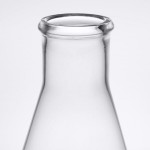 American Metalcraft GF34 Chemistry Collection 34 oz. (1000 mL) Erlenmeyer Flask Glass