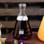 American Metalcraft GF34 Chemistry Collection 34 oz. (1000 mL) Erlenmeyer Flask Glass