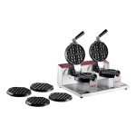 Estella WBMX2A Double Belgian Waffle Maker with Bubble Waffle Plate - 120V, 1,820W Estella WBMX2A Double Belgian Waffle Maker with Bubble Waffle Plate - 120V, 1,820W