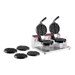 Estella WBMX2A Double Belgian Waffle Maker with Bubble Waffle Plate - 120V, 1,820W Estella WBMX2A Double Belgian Waffle Maker with Bubble Waffle Plate - 120V, 1,820W