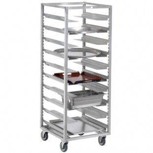 Channel AUR-13 Adjustable Aluminum Mobile Universal Rack - 13 Pan Channel AUR-13 Adjustable Aluminum Mobile Universal Rack - 13 Pan