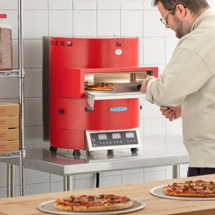 TurboChef Fire Red Electric Countertop Ventless Pizza Oven - 208/240V, 1 Phase TurboChef Fire Red Electric Countertop Ventless Pizza Oven - 208/240V, 1 Phase