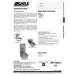 Eagle Group HSAN-10-F Space Saver Hand Sink with Splash Mount Gooseneck Faucet and Basket Drain