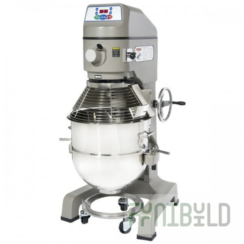 Globe SP60 60 Qt. Planetary Floor Mixer with Guard & Standard Accessories - 220V, 3 hp