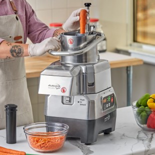 AvaMix Goliath AFPCF Continuous Feed Food Processor with 2 Discs - 2 hp