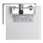 Regency Single Aluminum Swinging Traffic Door with 9