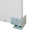 Regency Single Aluminum Swinging Traffic Door with 9