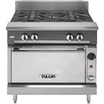 Vulcan V4B36S-LP V Series Liquid Propane 4 Burner 36 Vulcan V4B36S-LP V Series Liquid Propane 4 Burner 36