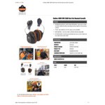 Ergodyne 60258 Skullerz 8880 Earmuffs for Cap-Style Hard Hats, Safety Helmets, and Face Shields - 26 dB Ergodyne 60258 Skullerz 8880 Earmuffs for Cap-Style Hard Hats, Safety Helmets, and Face Shields - 26 dB
