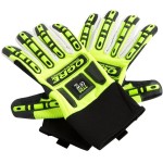 Cordova OGRE Lime Spandex Gloves with Corded Canvas Palm Coating and TPR Reinforcements - Extra Large Cordova OGRE Lime Spandex Gloves with Corded Canvas Palm Coating and TPR Reinforcements - Extra Large