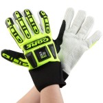 Cordova OGRE Lime Spandex Gloves with Corded Canvas Palm Coating and TPR Reinforcements - Extra Large Cordova OGRE Lime Spandex Gloves with Corded Canvas Palm Coating and TPR Reinforcements - Extra Large