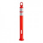 Lavex 6' Black and Yellow Heavy-Duty Parking Stop with Reflective Stripes Lavex 6' Black and Yellow Heavy-Duty Parking Stop with Reflective Stripes