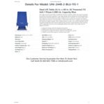 Vestil Blue Single Scissor Lift / Tilt Table with 24 Vestil Blue Single Scissor Lift / Tilt Table with 24