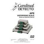 Cardinal Detecto APS250 250 lb. Receiving Scale with 18 Cardinal Detecto APS250 250 lb. Receiving Scale with 18