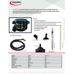 Delfin Industrial Pro HEPA 4 Gallon Dry Canister Vacuum with HEPA Filtration and Toolkit HV104 - 115V Delfin Industrial Pro HEPA 4 Gallon Dry Canister Vacuum with HEPA Filtration and Toolkit HV104 - 115V