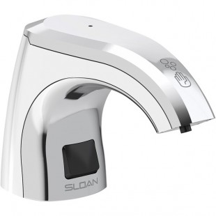 Sloan 33461047 2000 mL Polished Chrome Deck Mounted Top-Fill Sensor Soap Dispenser Sloan 33461047 2000 mL Polished Chrome Deck Mounted Top-Fill Sensor Soap Dispenser