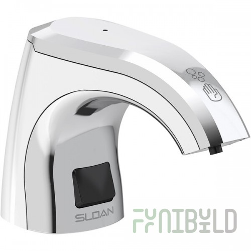 Sloan 33461047 2000 mL Polished Chrome Deck Mounted Top-Fill Sensor Soap Dispenser