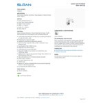 Sloan 33461047 2000 mL Polished Chrome Deck Mounted Top-Fill Sensor Soap Dispenser