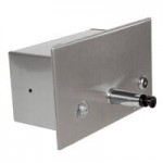 Bobrick B-35883 TrimLineSeries Recessed Stainless Steel Double Toilet Tissue Dispenser
